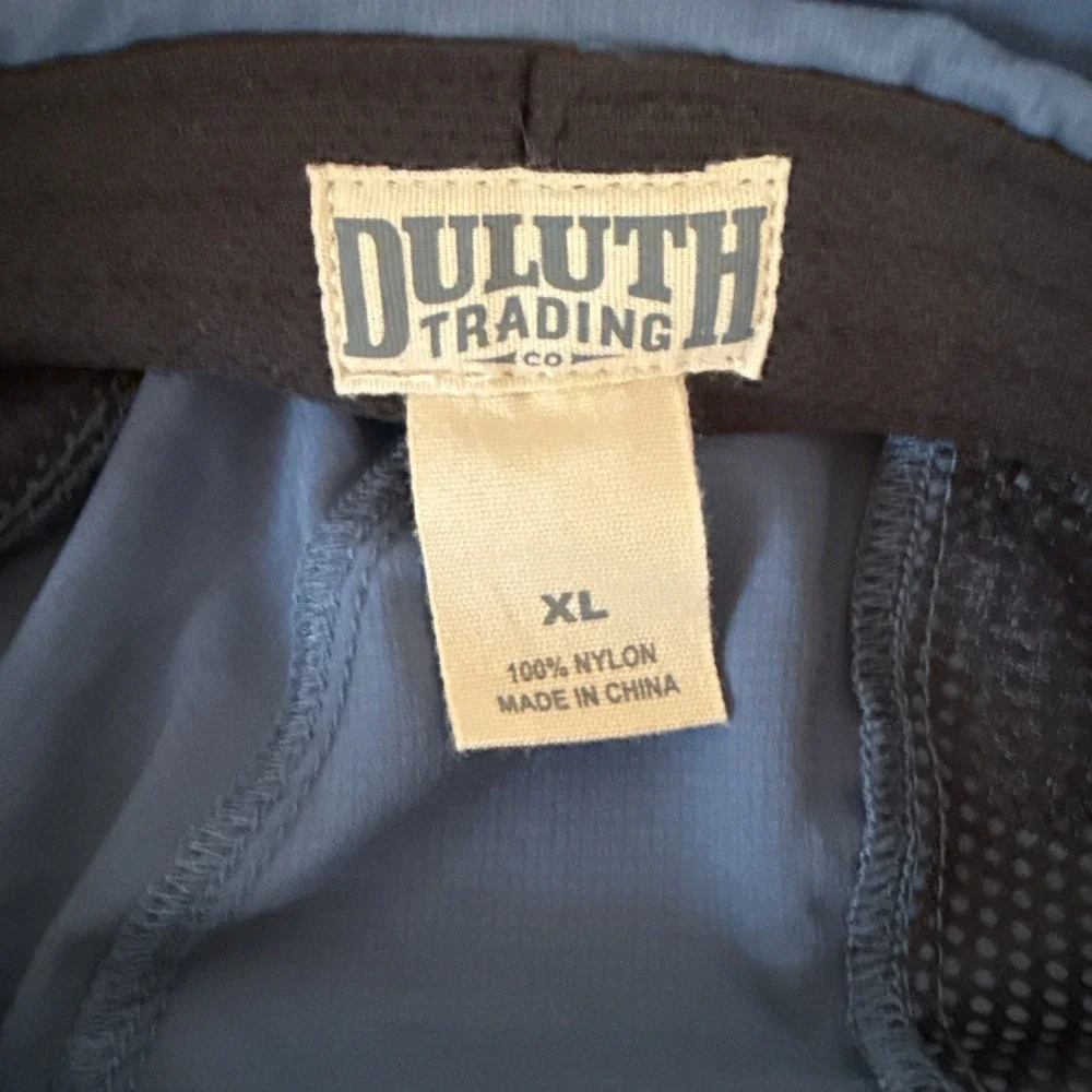 Duluth Trading Co  Armachillo Fishing Sun Hat Removable Cape Flap Cap Size XL